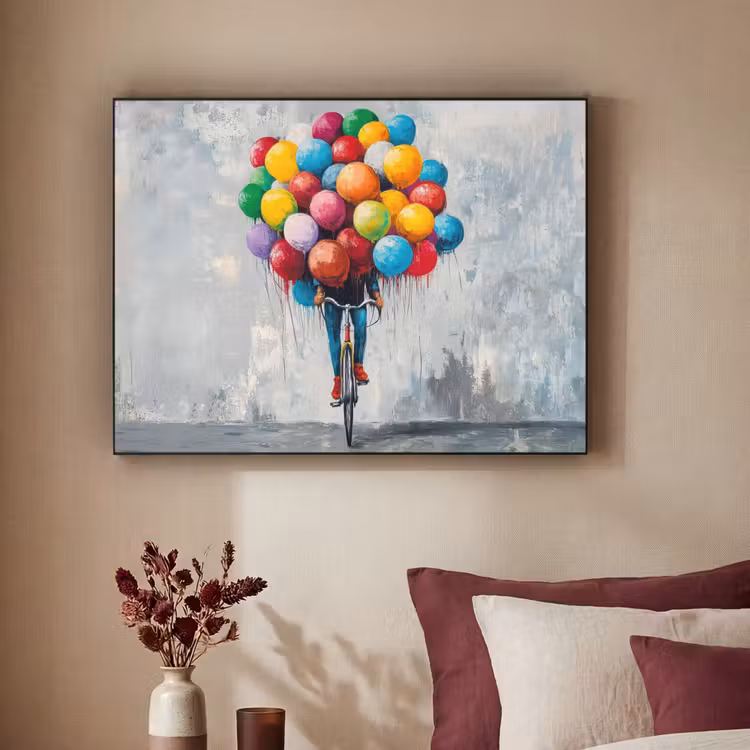 Art Frame - Balonnen - Street art - Vintage — 2