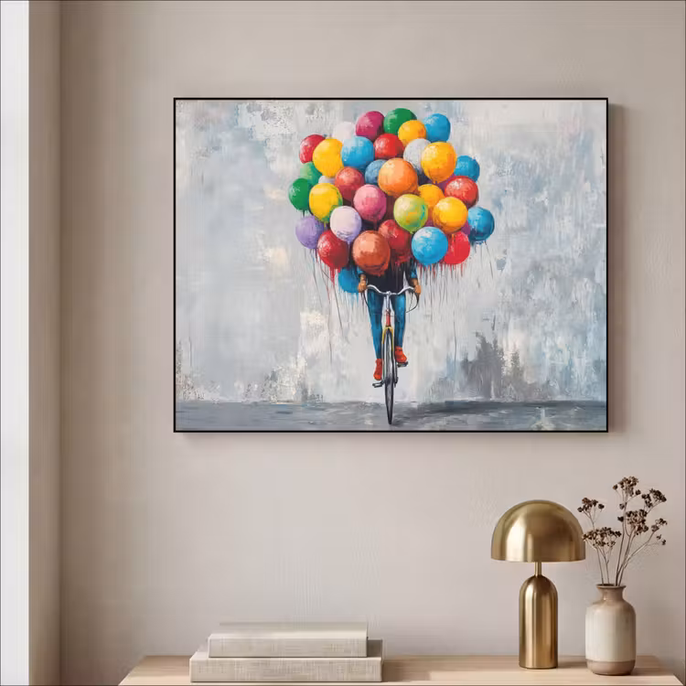 Art Frame - Balonnen - Street art - Vintage — 3