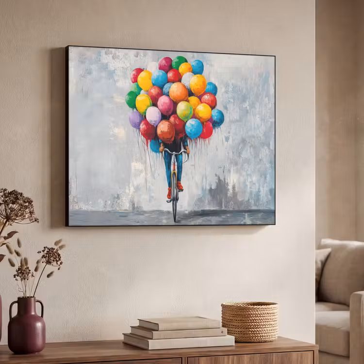 Art Frame - Balonnen - Street art - Vintage — 4