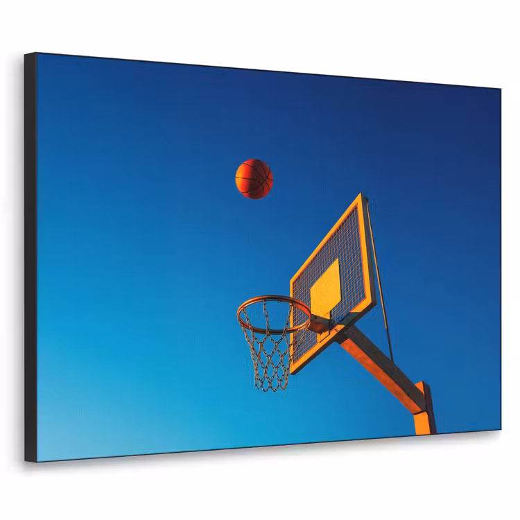 Art Frame - Basketbal -  Lucht - Ring — 1