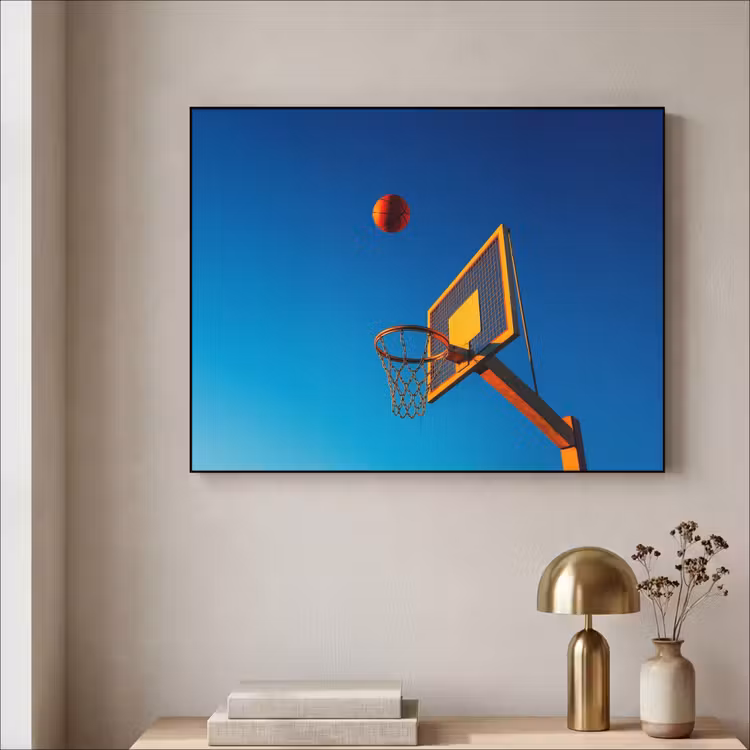 Art Frame - Basketbal -  Lucht - Ring — 3
