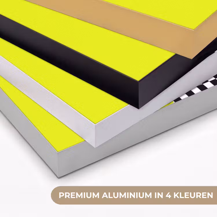 Art Frame - Dobermann - Geblokt - Geel — 5