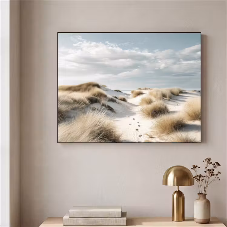 Art Frame - Duinen - Gras - Sporen - Wolken — 3