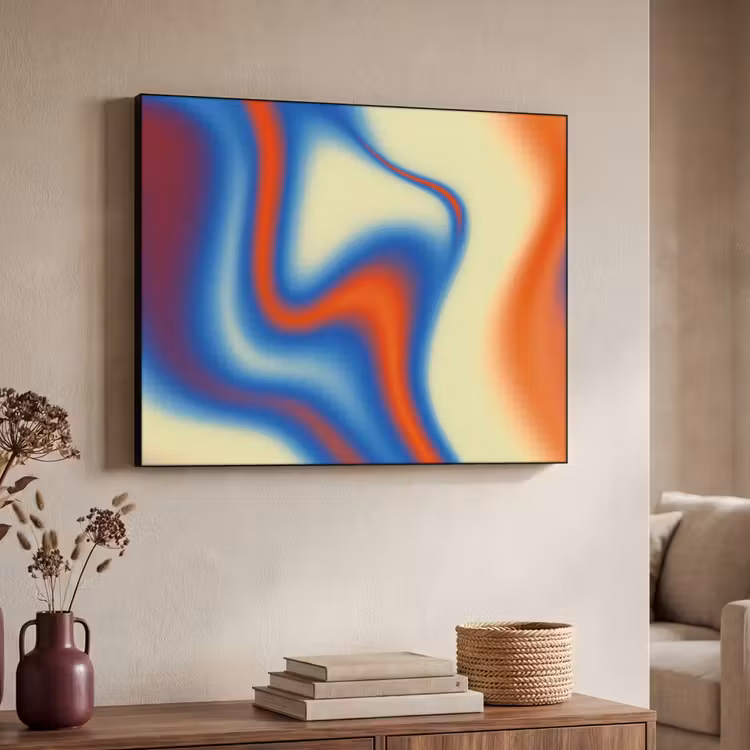 Art Frame - Golven - Kleurrijk - Abstract — 4