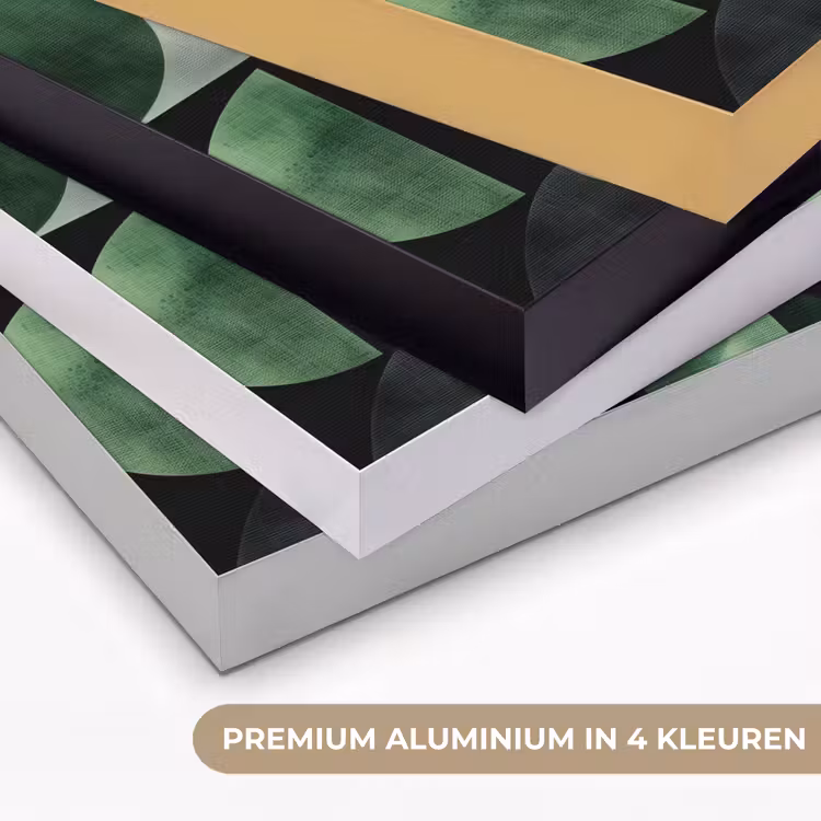 Art Frame - Abstract - Groen - Vormen — 5