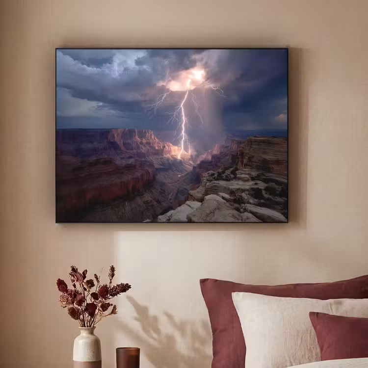Art Frame - Bliksem - Wolken - Canyon — 2