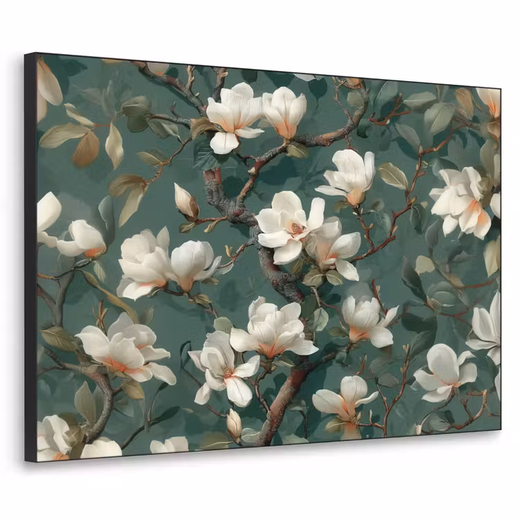 Art Frame - Bloemen - Takken - Wit - Klassiek — 1