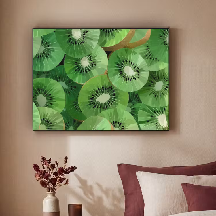 Art Frame - Kiwi - Groen - Pitten — 2