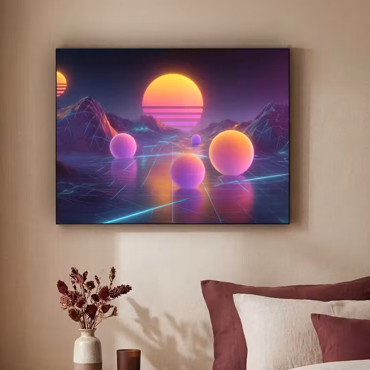 Art Frame - Landschap - Bergen - Bollen - Licht — 2