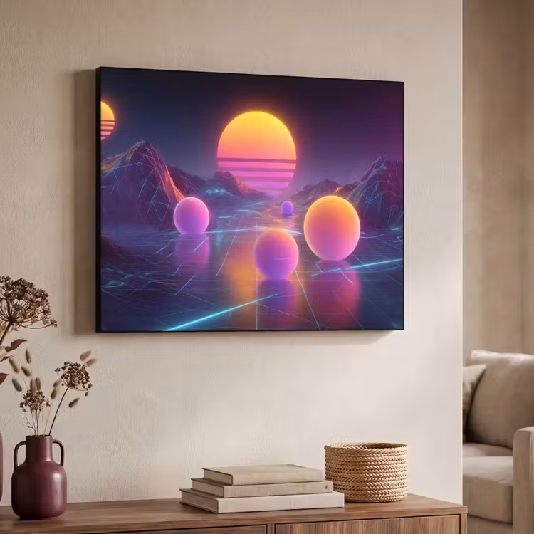 Art Frame - Landschap - Bergen - Bollen - Licht — 4