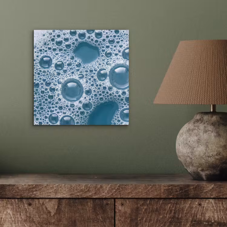 Aluminium schilderij - Schuim - Water - Textuur — 3