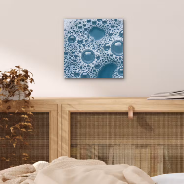 Aluminium schilderij - Schuim - Water - Textuur — 4