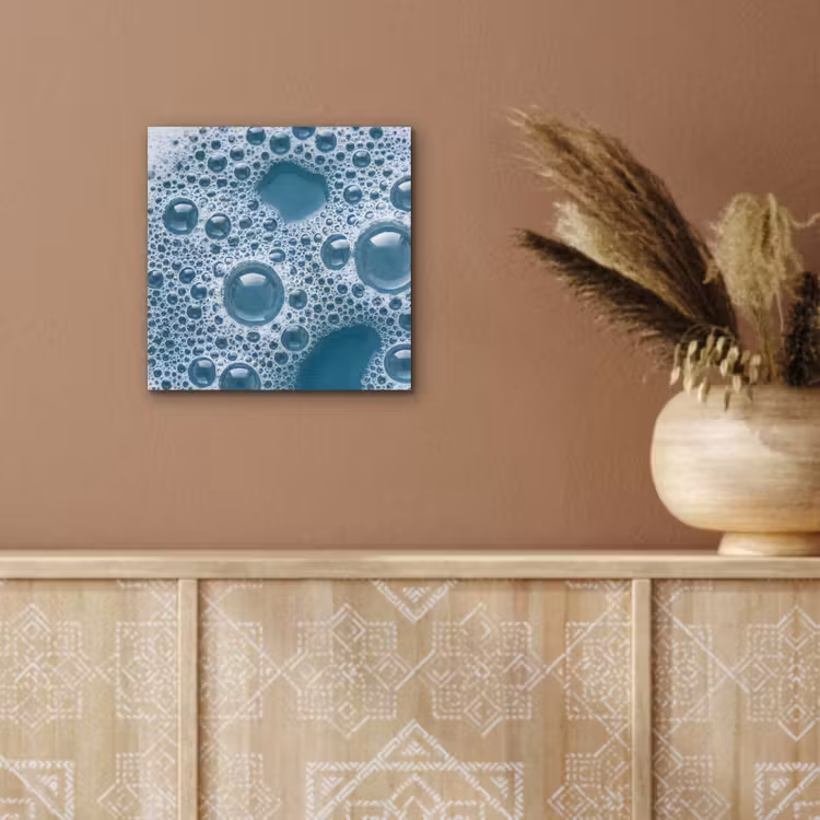 Aluminium schilderij - Schuim - Water - Textuur — 5