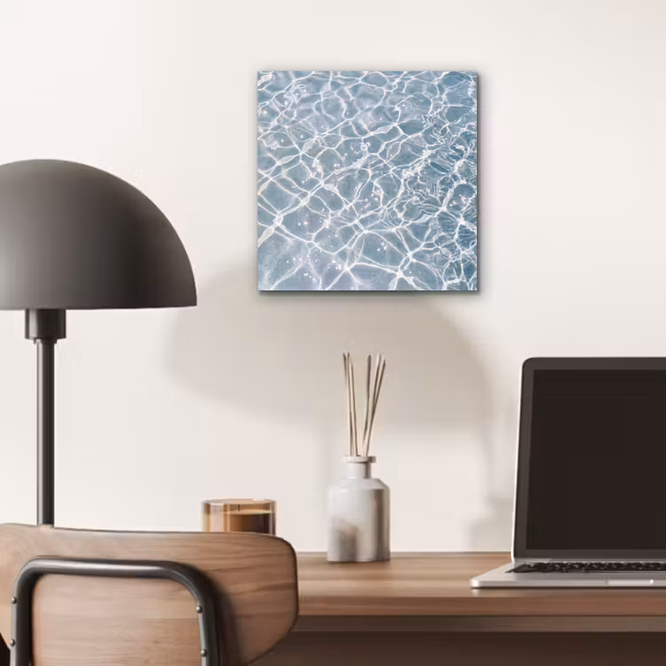 Aluminium schilderij - Water - Reflectie - Zonlicht — 6
