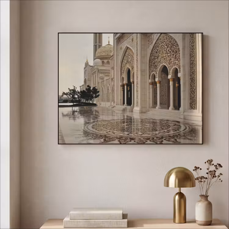 Art Frame - Gouden details - Marmer - Islamitisch — 3