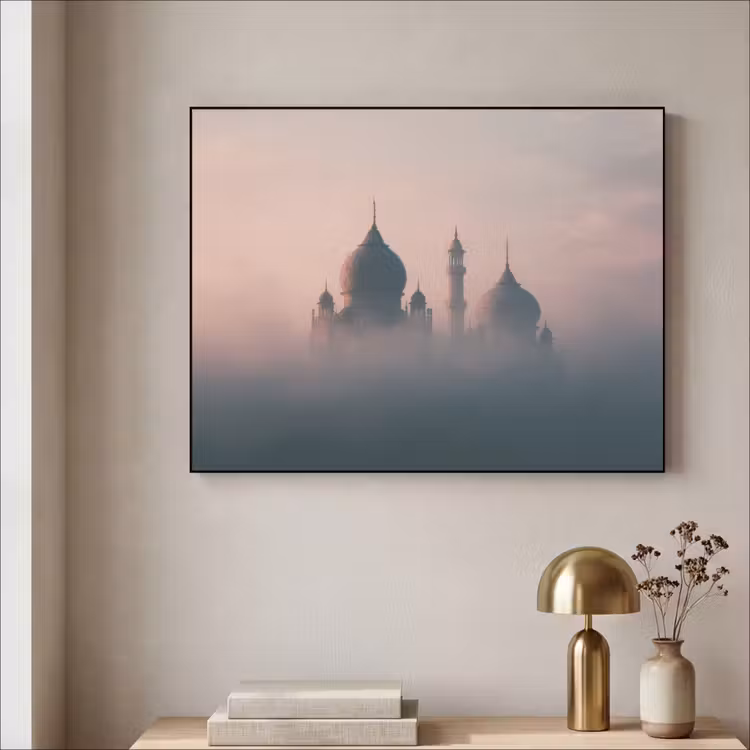 Art Frame - Moskee - Minaretten - mist - Islamitisch — 3