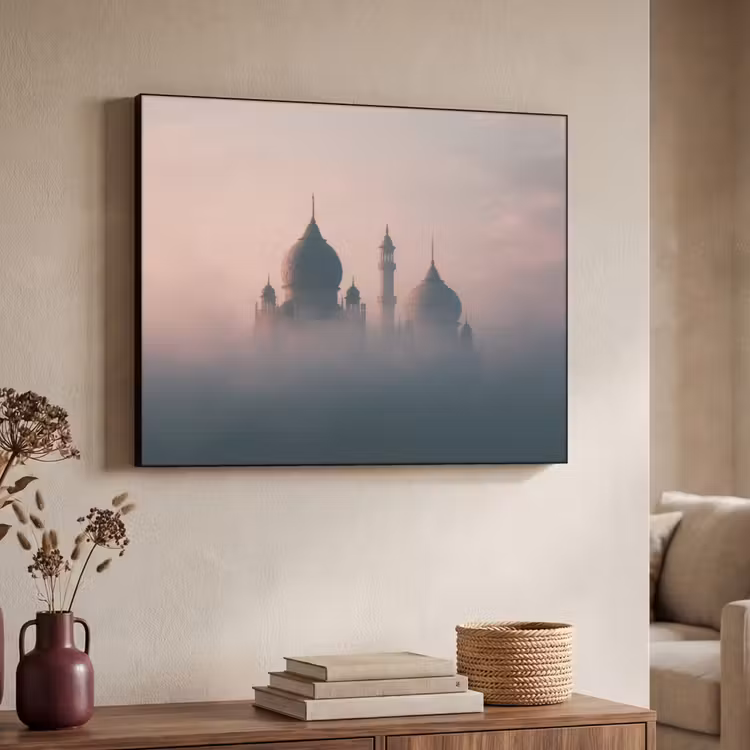 Art Frame - Moskee - Minaretten - mist - Islamitisch — 4