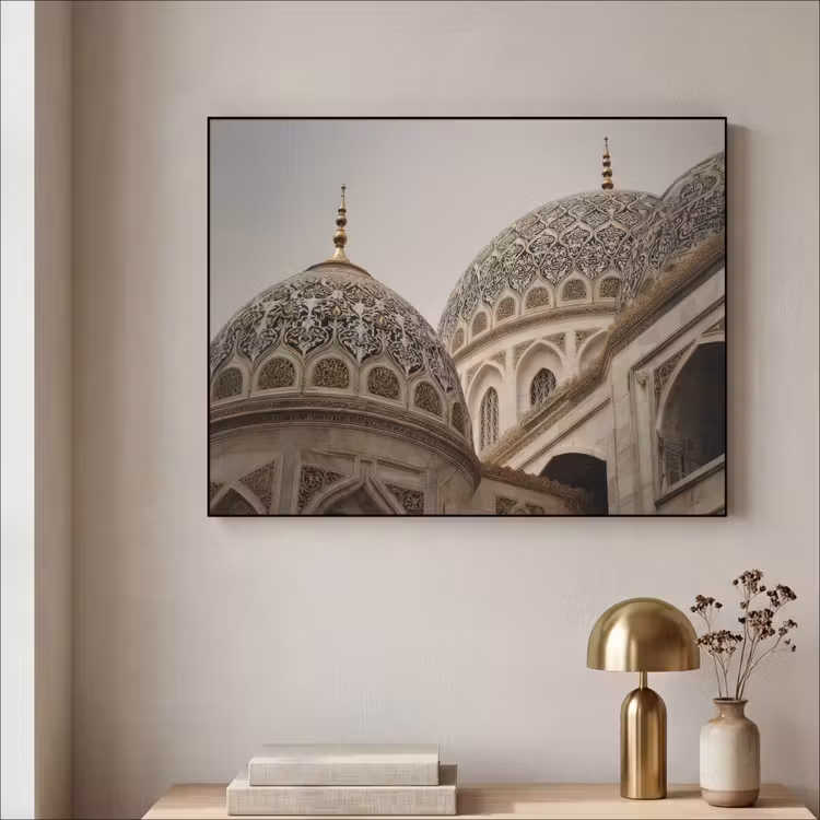 Art Frame - Mozaïekkoepels - Gouden spitsen - Islamitisch — 3