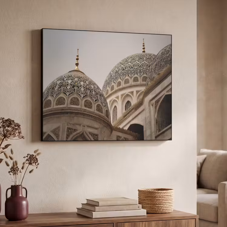 Art Frame - Mozaïekkoepels - Gouden spitsen - Islamitisch — 4
