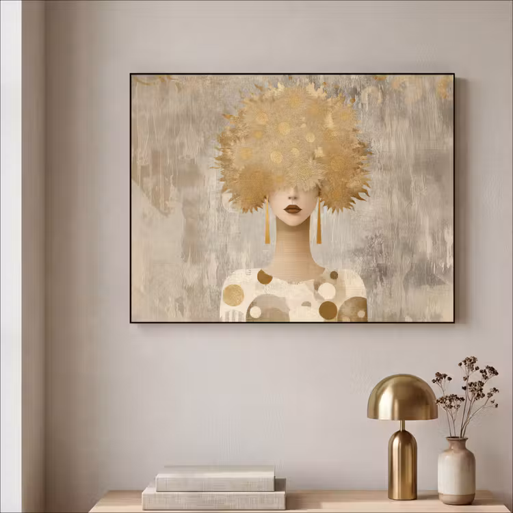 Art Frame - Goud - Portret - Vrouw — 3