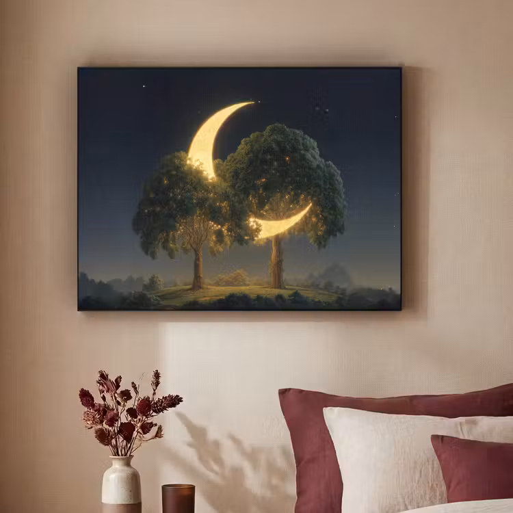 Art Frame - Maan - Bomen - Rust — 2