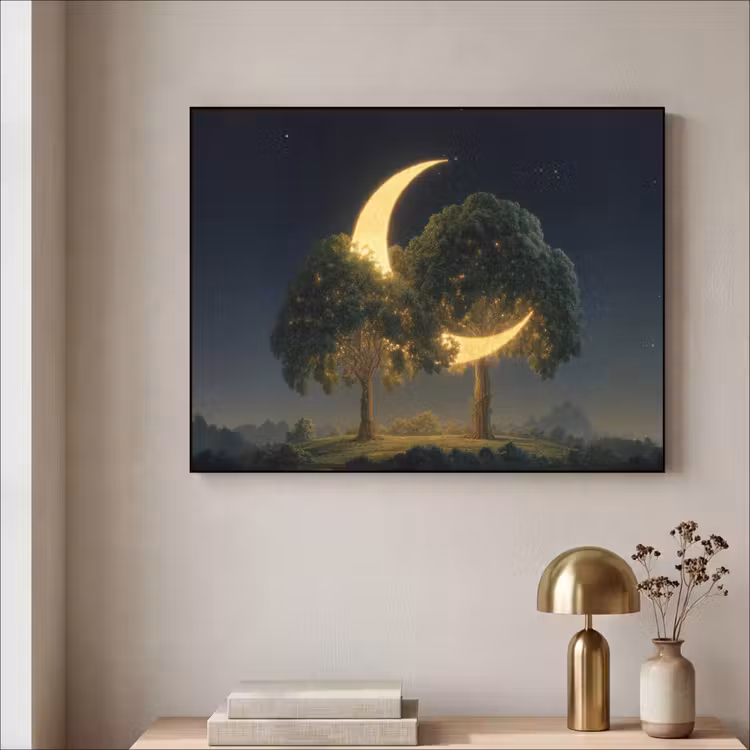 Art Frame - Maan - Bomen - Rust — 3