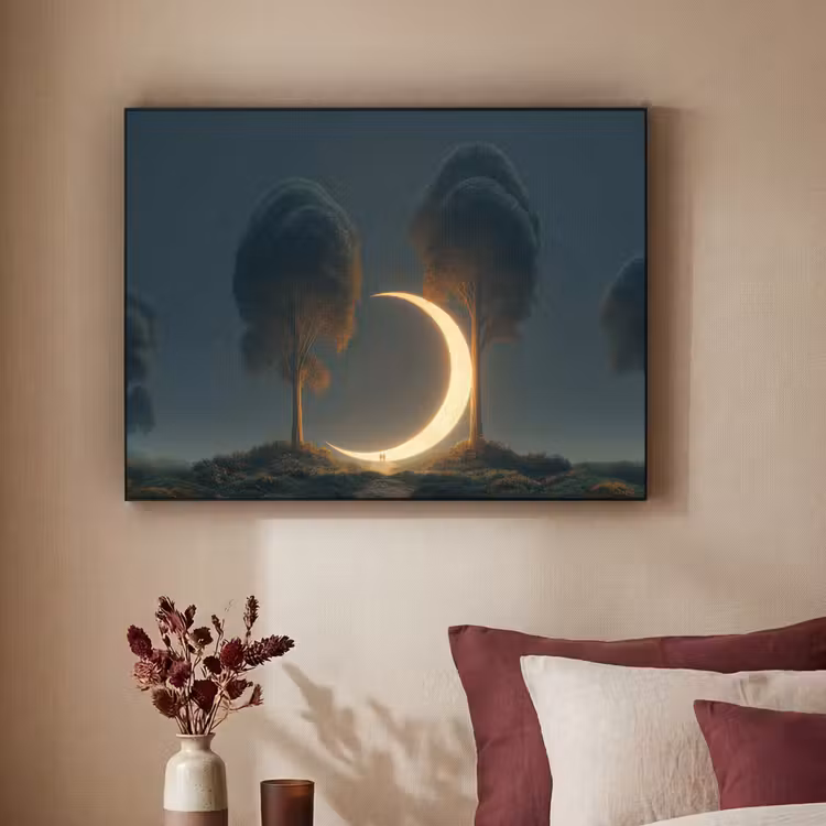 Art Frame - Maan - Bomen - Wandeling — 2