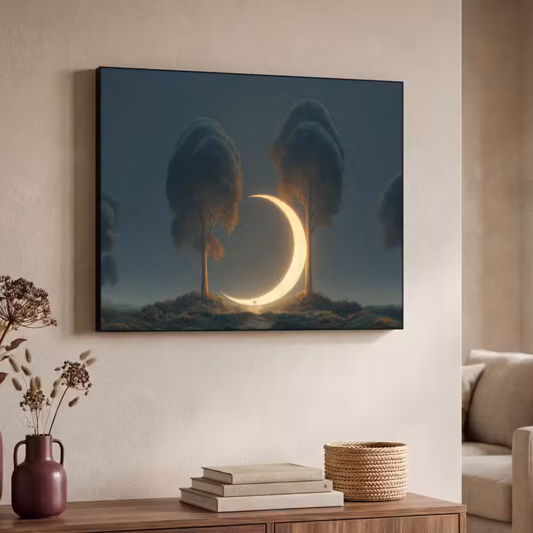 Art Frame - Maan - Bomen - Wandeling — 4