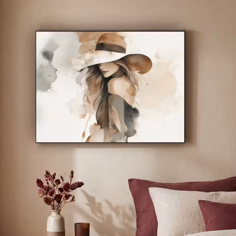 Art Frame - Mysterieus - Vrouw - Sepia — 2