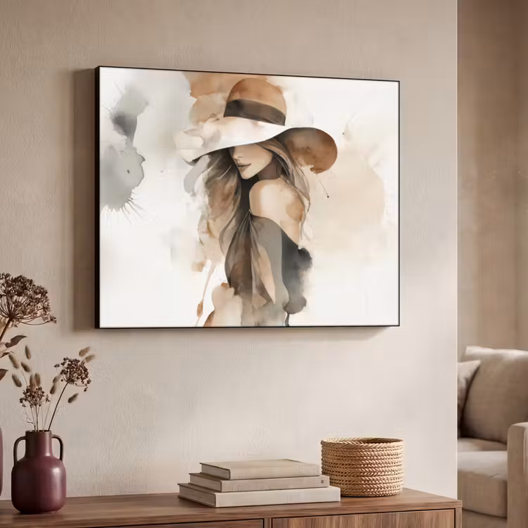 Art Frame - Mysterieus - Vrouw - Sepia — 4