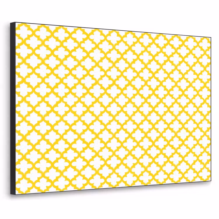 Art Frame - Patroon - Geometrisch - Klassiek - Geel — 1