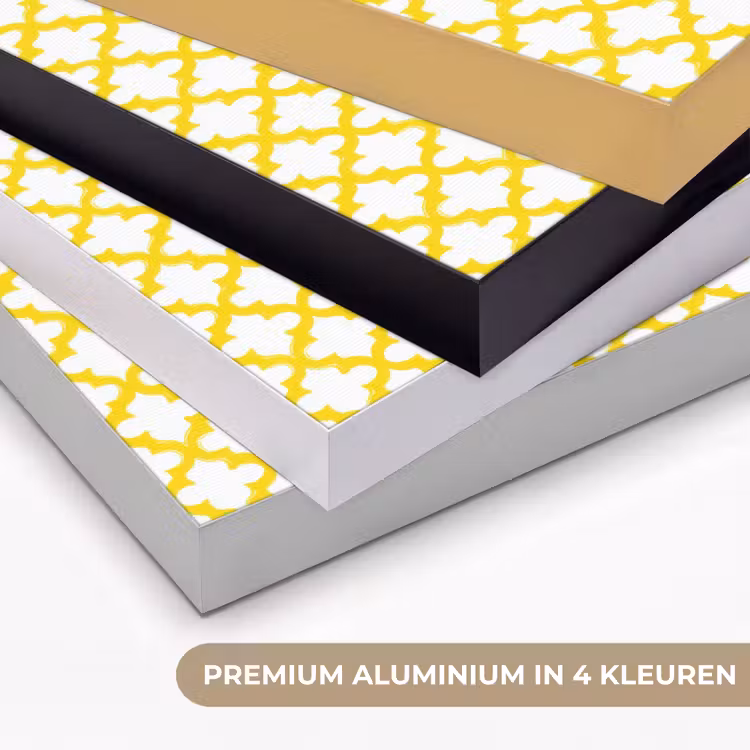 Art Frame - Patroon - Geometrisch - Klassiek - Geel — 5