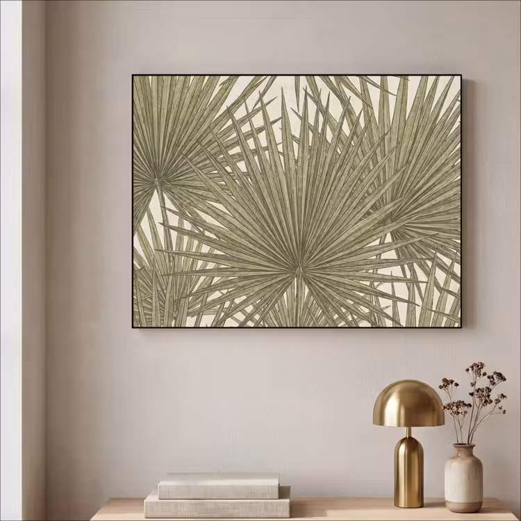 Art Frame - Blad - Tropisch - Patroon - Natuur - Groen — 3