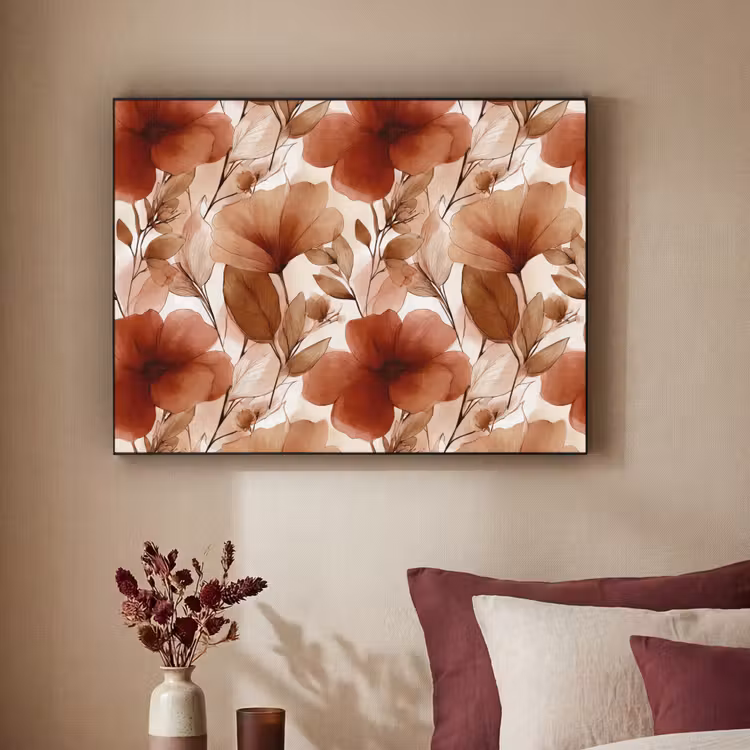 Art Frame - Bloemen - Aquarel - Botanisch - Terracotta — 2
