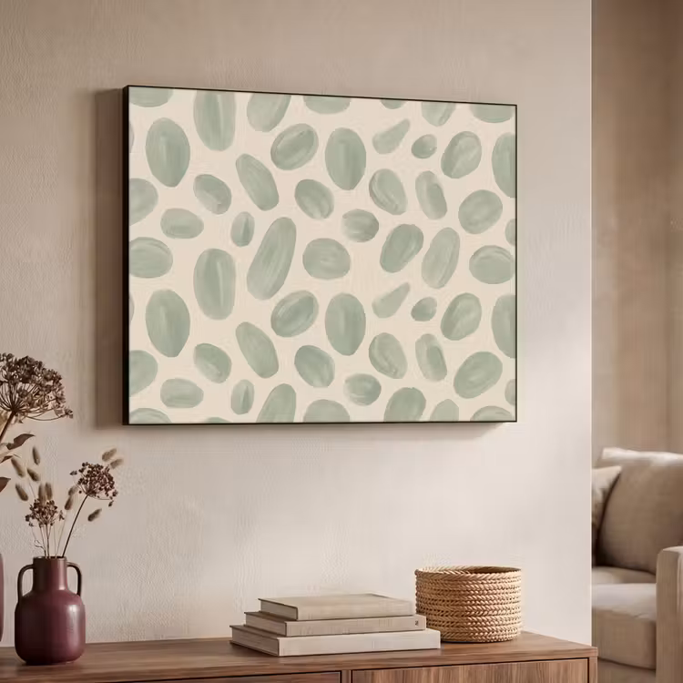 Art Frame - Abstract - Patroon - Organisch - Groen - Modern — 4