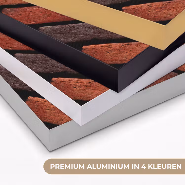 Art Frame - Bakstenen - Visgraat - Structuur - Roodbruin — 5
