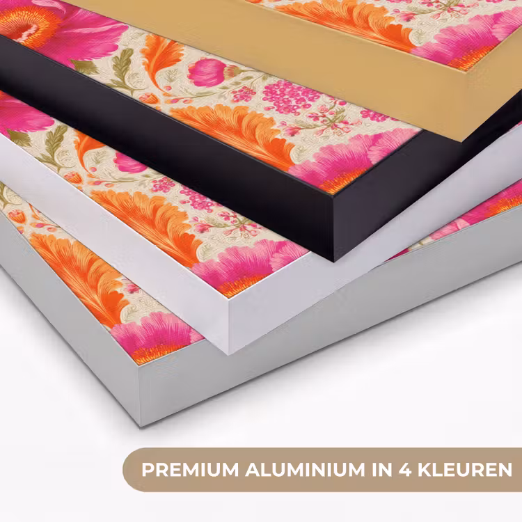 Art Frame - Bloemen - Barok - Roze - Oranje — 5