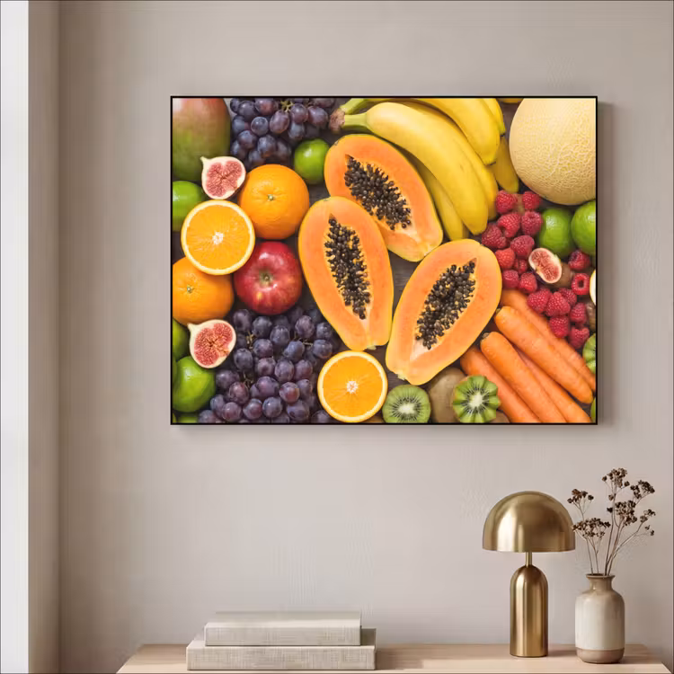 Art Frame - Eten - Fruit - Groenten - Vers - Kleurrijk — 3