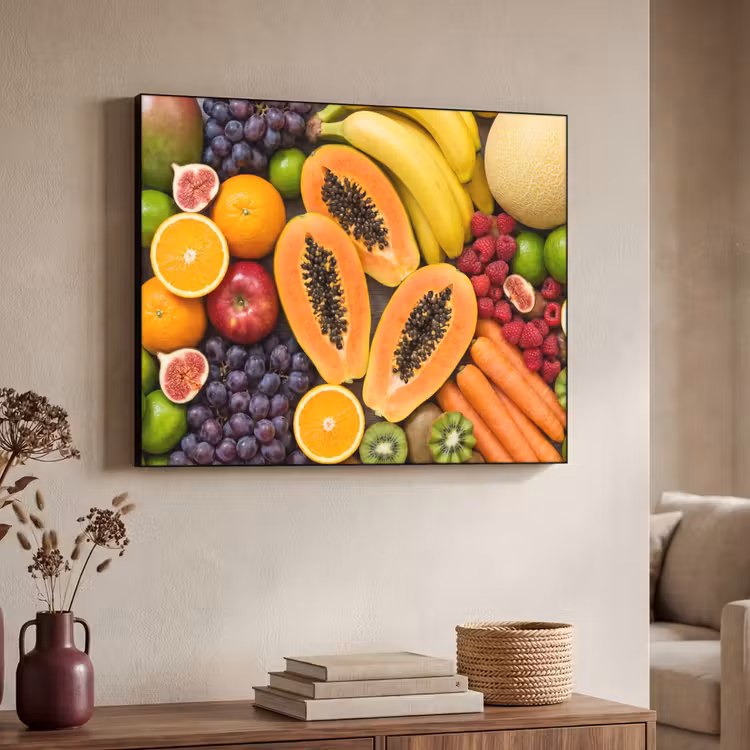 Art Frame - Eten - Fruit - Groenten - Vers - Kleurrijk — 4