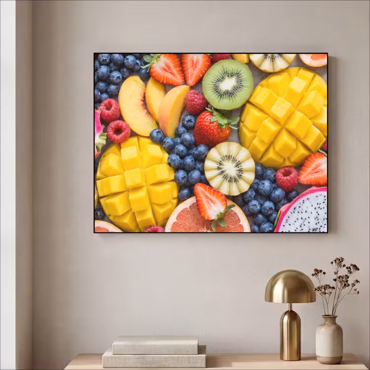 Art Frame - Fruit - Versneden - Kleurrijk - Eten - Gezond — 3