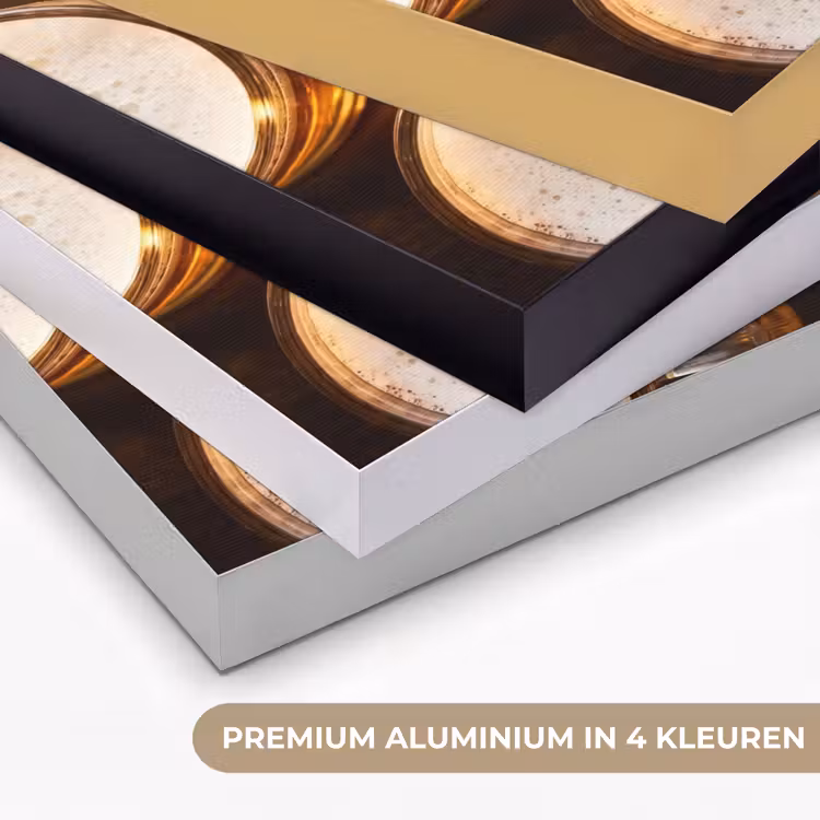 Art Frame - Bier - Glazen - Schuim - Hout - Drank — 5