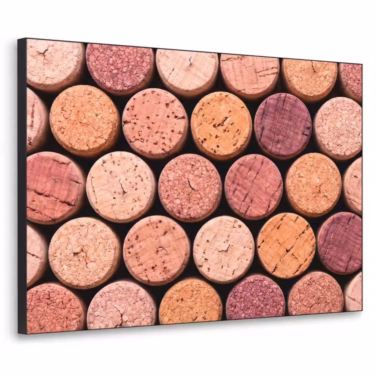 Art Frame - Kurk - Patroon - Abstract - Modern - Rood — 1