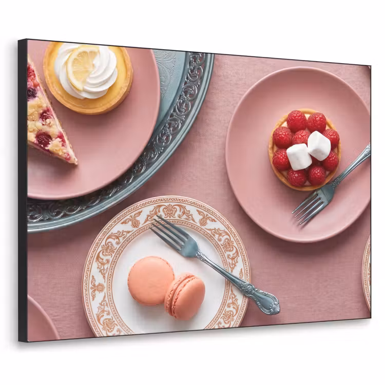 Art Frame - Dessert - Taart - Gebak - Zoet - Roze — 1