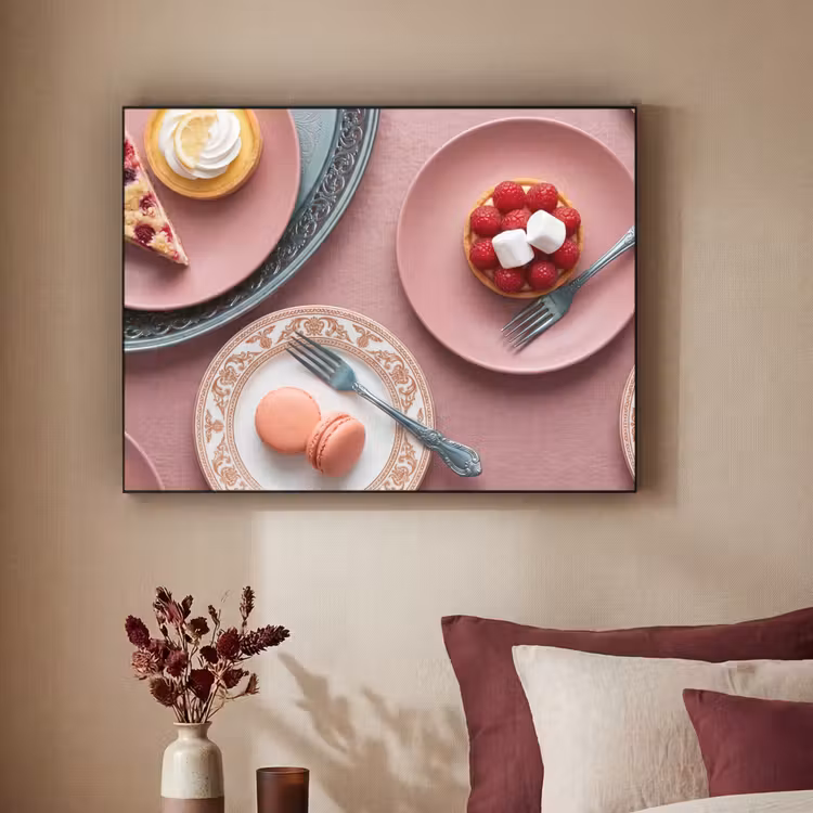 Art Frame - Dessert - Taart - Gebak - Zoet - Roze — 2