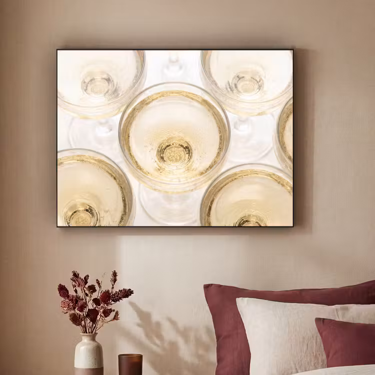 Art Frame - Drank - Glazen - Feest - Goud — 2