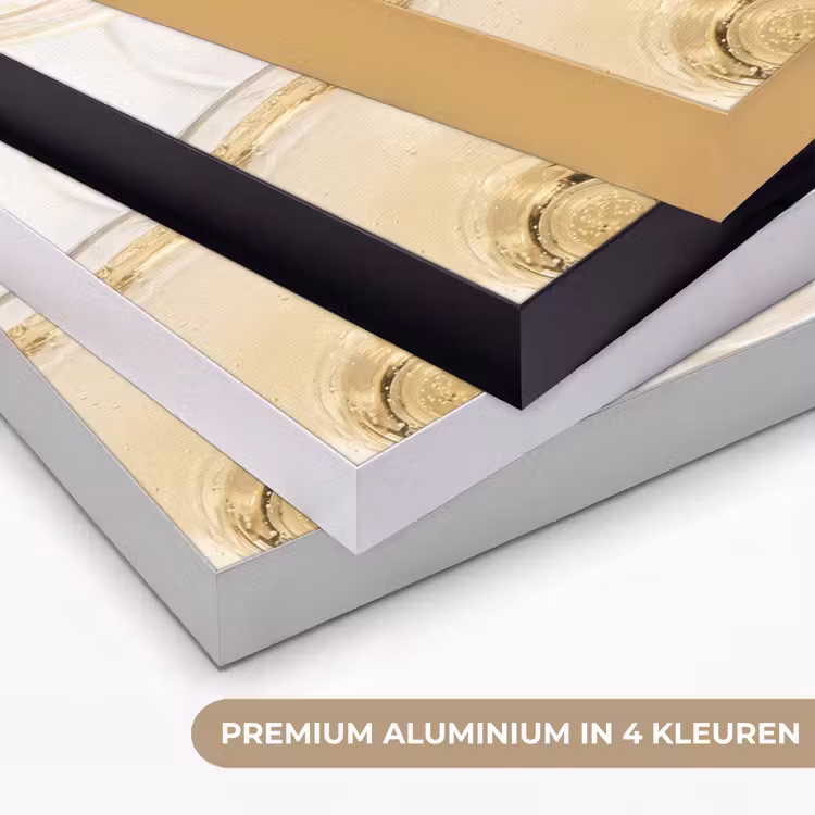 Art Frame - Drank - Glazen - Feest - Goud — 5