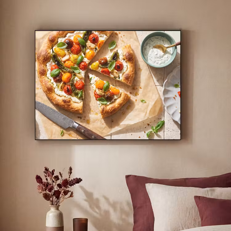 Art Frame - Eten - Tomaten - Basilicum - Maaltijd - Vers — 2