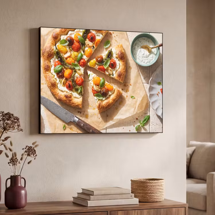 Art Frame - Eten - Tomaten - Basilicum - Maaltijd - Vers — 4