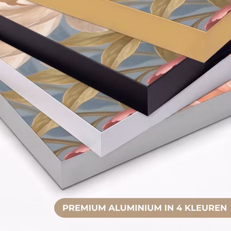 Art Frame - Bloemen - Roze - Beige - Modern - Natuur — 5