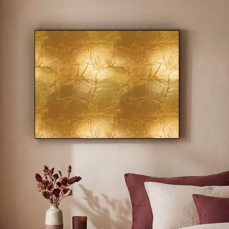 Art Frame - Bladgoud - Vintage - Textuur - Warm Goud — 2